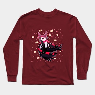 Husk Hotel Hazbin San valentin Long Sleeve T-Shirt